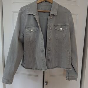 Maurice's Sage Denim Jacket
